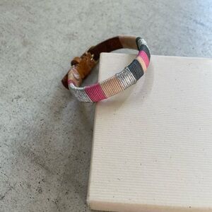 J. Crew Multicolor Wrapped Bracelet